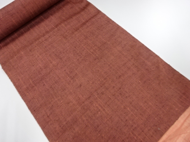 JAPANESE KIMONO / ANTIQUE BOLT FOR KIMONO / SILK / TSUMUGI